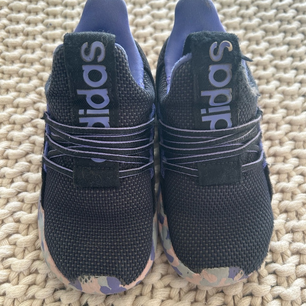 adidas Kids Sneakers - Black and purple